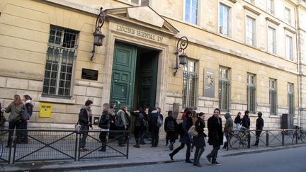 Le lycée Henri-IV, à Paris, le 12 décembre 2011. (MAXPPP)