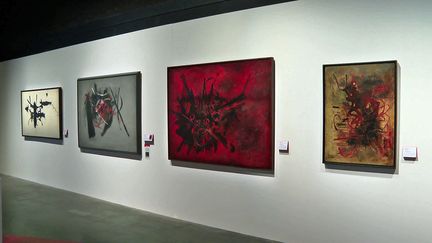 Exposition&nbsp;"Georges Mathieu, Un héros de l'art abstrait en Vendée"&nbsp;à l'Historial de la Vendée (Les Lucs-sur-Boulogne) (France 3 Pays-de-la-Loire)