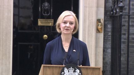 La Première ministre britannique Liz Truss a présenté sa démission, jeudi 20 octobre. (FRANCEINFO)