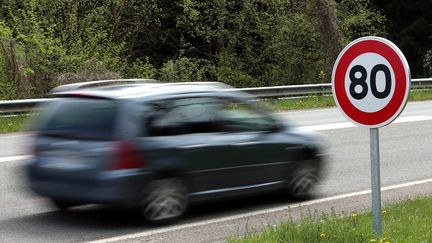 Une route à L'Isle-sur-le-Doubs (Doubs), le 21 avril 2019. (MAXPPP)