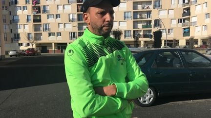 Abdel Madjid, arbitre agressé à Argy le dimanche 24 février après un match de troisième division.  (LAURA LAVENNE / RADIO FRANCE)