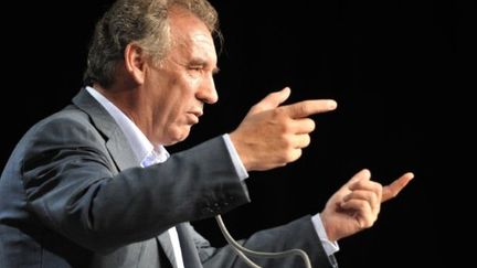 François Bayrou à Giens, le 18 septembre 2011 (BORIS HORVAT / AFP)