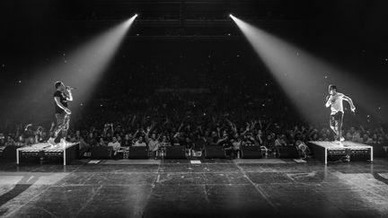 JoeyStarr et Kool Shen au Zénith de Nantes, 2019. (GIANNI GIARDINELLI)