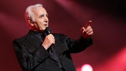 &nbsp; (Charles Aznavour ici en août lors du festival de la Foire aux vins de Colmar © MAXPPP)