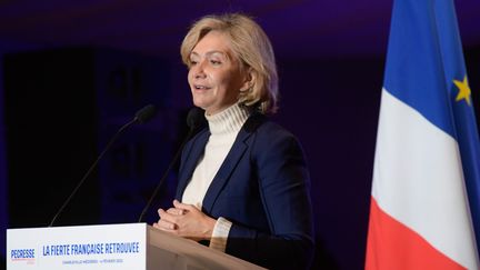 Valérie Pécresse, le 4 février 2022. (REMI WAFFLART / MAXPPP)