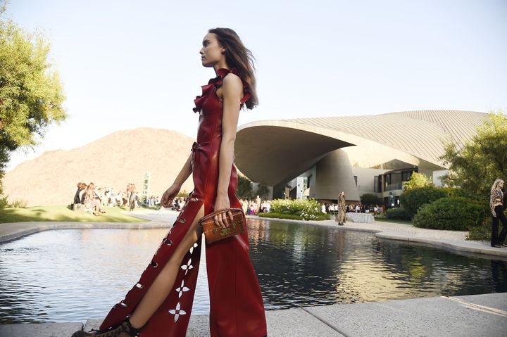 Louis Vuitton Cruise 2016, à Palm Springs (Californie), mai 2015..
 (ROBYN BECK / AFP)