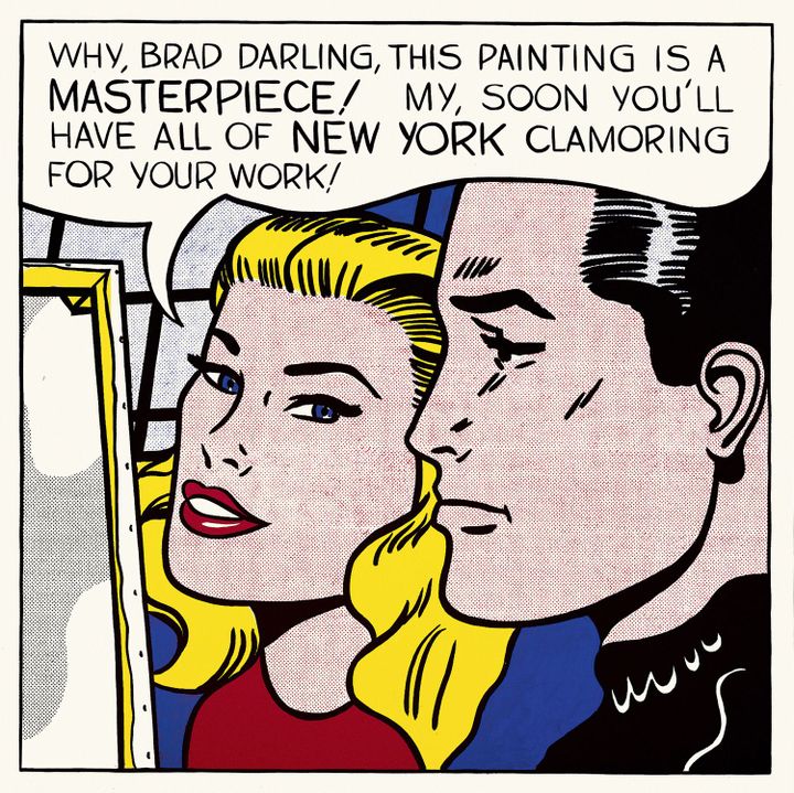 Roy Lichtenstein, Masterpiece, 1962, Private Collection
 (Estate of Roy Lichtenstein/DACS 2012 )