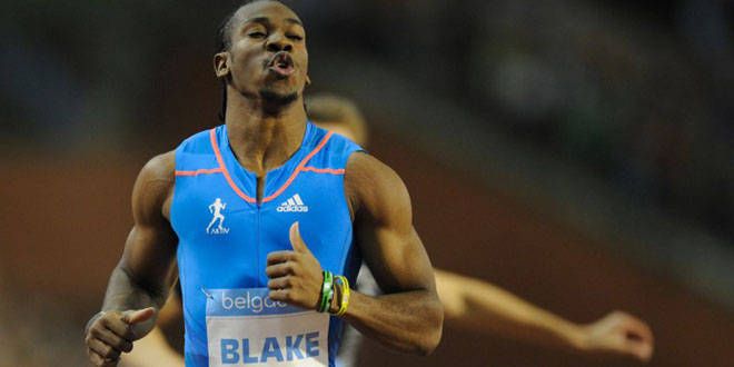 L'athlète jamaïquain Yohan Blake