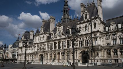 L'Hôtel de ville de Paris le 14 août 2018 (JOEL SAGET / AFP)