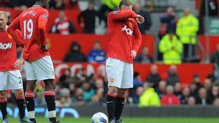 La déception de Wayne Rooney (Manchester United)