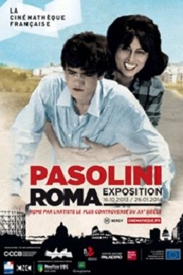 L'affiche de l'exposition "Pasolini Roma" à la Cinémathèque française. 
 (Cinémathèque française)