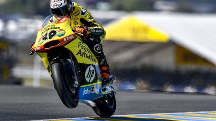 L'Espagnol Alex Rins sur sa Kalex (GIGI SOLDANO / DPPI MEDIA)