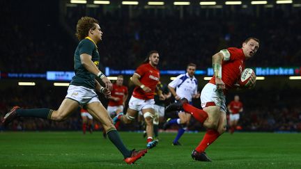 Hadleigh Parkes trransperce la défense de l'Afrique du Sud