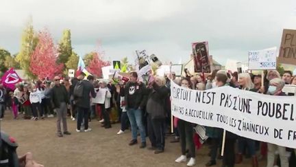 Présidentielle 2022 : manifestation contre la venue d'Eric Zemmour à Nantes