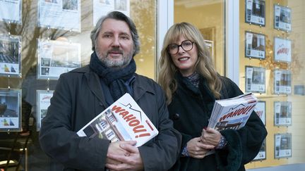 Bruno Podalydès et Karine Viard dans 'Whaou !", de Bruno Podalydès, sortie le 7 juin (AFBRILLOT)