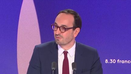 Thomas Cazenave, député Ensemble pour la République de Gironde et ancien ministre délégué chargé des Comptes publics, sur franceinfo le 13 décembre 2024. (FRANCEINFO / RADIO FRANCE)