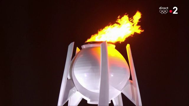 allumage flamme olympique