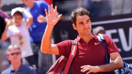 &nbsp; (Roger Federer éliminé le 12 mai dernier en huitièmes de finale à Rome par l'Autrichien Dominic Thiem © Maxppp)