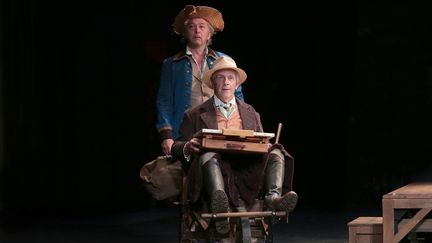 "Jacques et son Maître" de Kundera au Théâtre Montparnasse (FABIENNE RAPPENEAU)