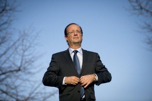 François Hollande, énarque (promotion Voltaire, 1980) et diplômé d'HEC (FRED DUFOUR / AFP)