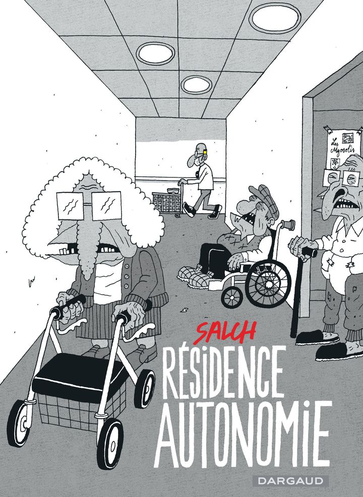 Couverture du roman graphique "Résidence Autonomie" d'Eric Salch. (DARGAUD BENELUX)