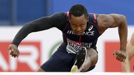 Dimitri Bascou, le 9 juillet 2016 aux championnats d'Europe d'Amsterdam. (FABRICE COFFRINI / AFP)