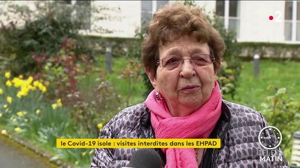 Une personne âgée dans un EHPAD. (France 3)