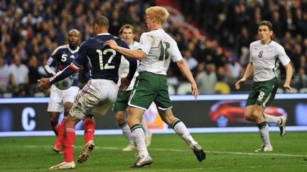  (Le 18 novembre 2009, la France avait égalisé face à l'Irlande grâce à but entaché d'une main de Thierry Henry © MaxPPP)