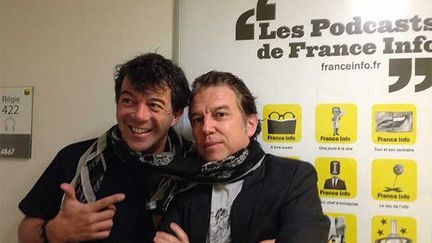 &nbsp; (Stéphane Plaza et Philippe Vandel © Radio France)