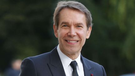 Jeff Koons le 20 octobre dernier lors de l'inauguration de la Fondation Louis Vuitton.
 (Jacques Brinon/AP/SIPA)