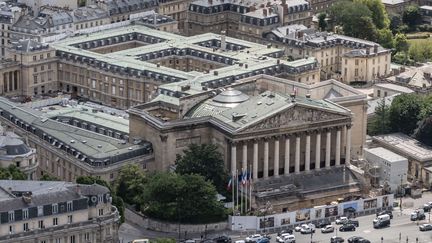 L'assemblée nationale vue du ciel.
 (L&#039;assemblée nationale vue du ciel.)