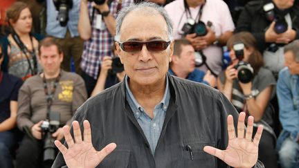 Abbas Kiarostami, président de la Cinéfondation du festival de Cannes, le 22 mai 2014.
 (Valery Hache/AFP)