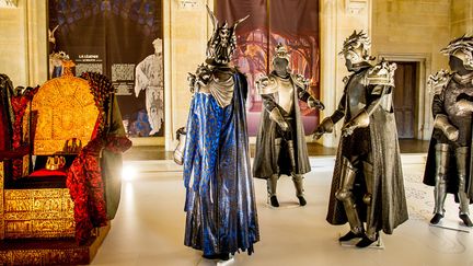 Costumes de scène exposés au château de Pierrefonds (21 avril 2015)
 (Philippe Huguen / AFP)