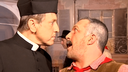 Gilles Gauci/Don Camillo et Frédéric Achard/ Peppone
 (France3/culturebox)