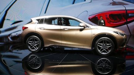 &nbsp; (Le modèle Q30 d'Infiniti au Frankfurt Motor Show à Francfort © Kai Pfaffenbach / RF)