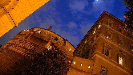 Les b&acirc;timents de&nbsp;l'Institut pour les &oelig;uvres de religion (IOR), la banque du Vatican, le 18 f&eacute;vrier 2012. (GABRIEL BOUYS / AFP)