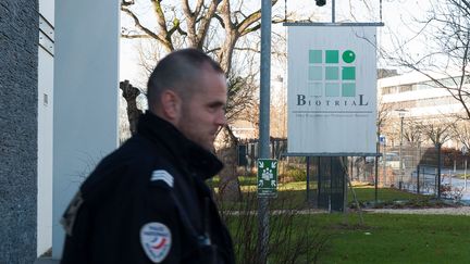 &nbsp; (Le laboratoire Biotrial à Rennes, en janvier. © Mathieu Pattier/SIPA)