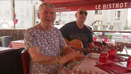 &nbsp;John Richardson et Mick Clarke (A. Roynier /France Télévisions)