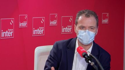 Rémi Salomon, pédiatre et président de la commission médicale d'établissement de l'AP-HP, le 23 novembre 2022. (FRANCEINTER / RADIOFRANCE)