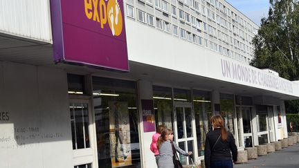 The front of a Chaussexpo store in Hauts-de-France, August 19, 2018. (PHOTOPQR / VOIX DU NORD / MAXPPP)