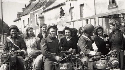 &nbsp; (Le village de Fleury-sur-Orne au moment du débarquement en 1944  © MaxPPP)