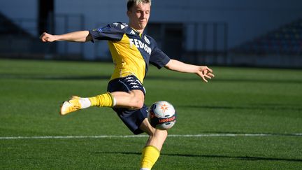 Aleksandr Golovin a signé son premier triplé en Ligue 1 dimanche 7 février à Nîmes (4-3). (NICOLAS TUCAT / AFP)