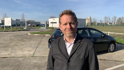 Le maire EELV de Bègles, Clément Rossignol-Puech. (ALEXANDRE BARLOT / RADIO FRANCE)