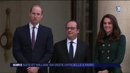 Kate et William en visite officielle à Paris