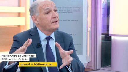 Le secteur du bâtiment va de mieux en mieux. Pour en parler, Jean-Paul Chapel recevait ce mardi 28 novembre dans l'émission ":L'éco", Pierre-André de Chalendar, PDG de Saint-Gobain, leader mondial des matériaux de construction.