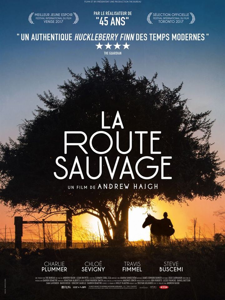 Affiche du film "La route sauvage", de Andrew Haigh
 (Ad Vitam)