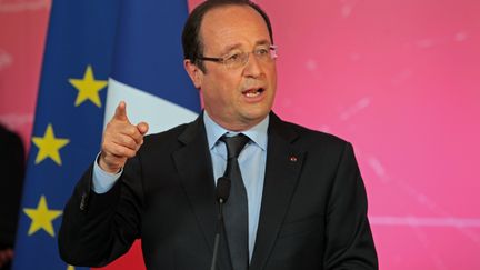 Fran&ccedil;ois Hollande, lundi 1er juillet &agrave; Lorient (Morbihan). (MAXPPP)