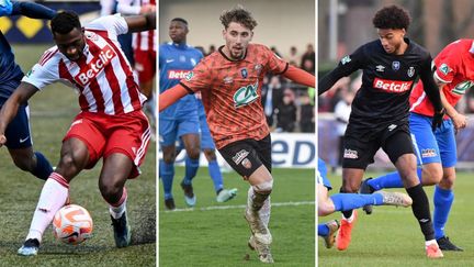 Oumar Gonzalez, Adil Aouchiche et Jens Cajuste. (AFP)