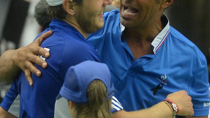 Lors du quart de finale de la Coupe Davis contre la République tchèque, Lucas Pouille avait joué son premier match avec la France