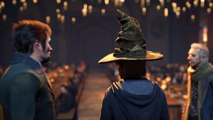 La société Warner Bros et l’éditeur Sony ont décidé de dévoiler l’un de ses prochains jeux phares : "Hogwarts Legacy", prévu pour la fin d'année 2022. (WARNER BROS)